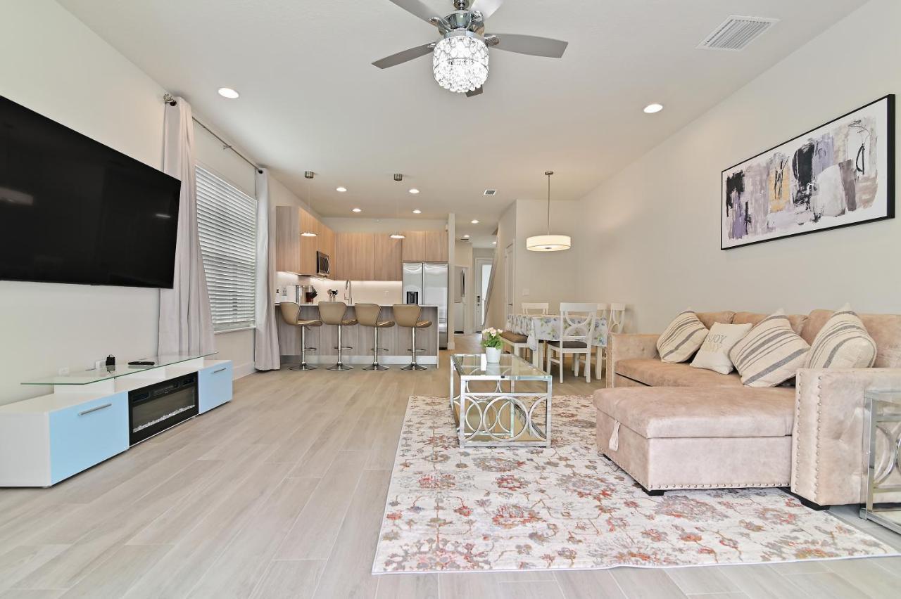 New Modern & Spacious Townhouse Near Disney - 4Br And 3Fb Orlando Exteriér fotografie