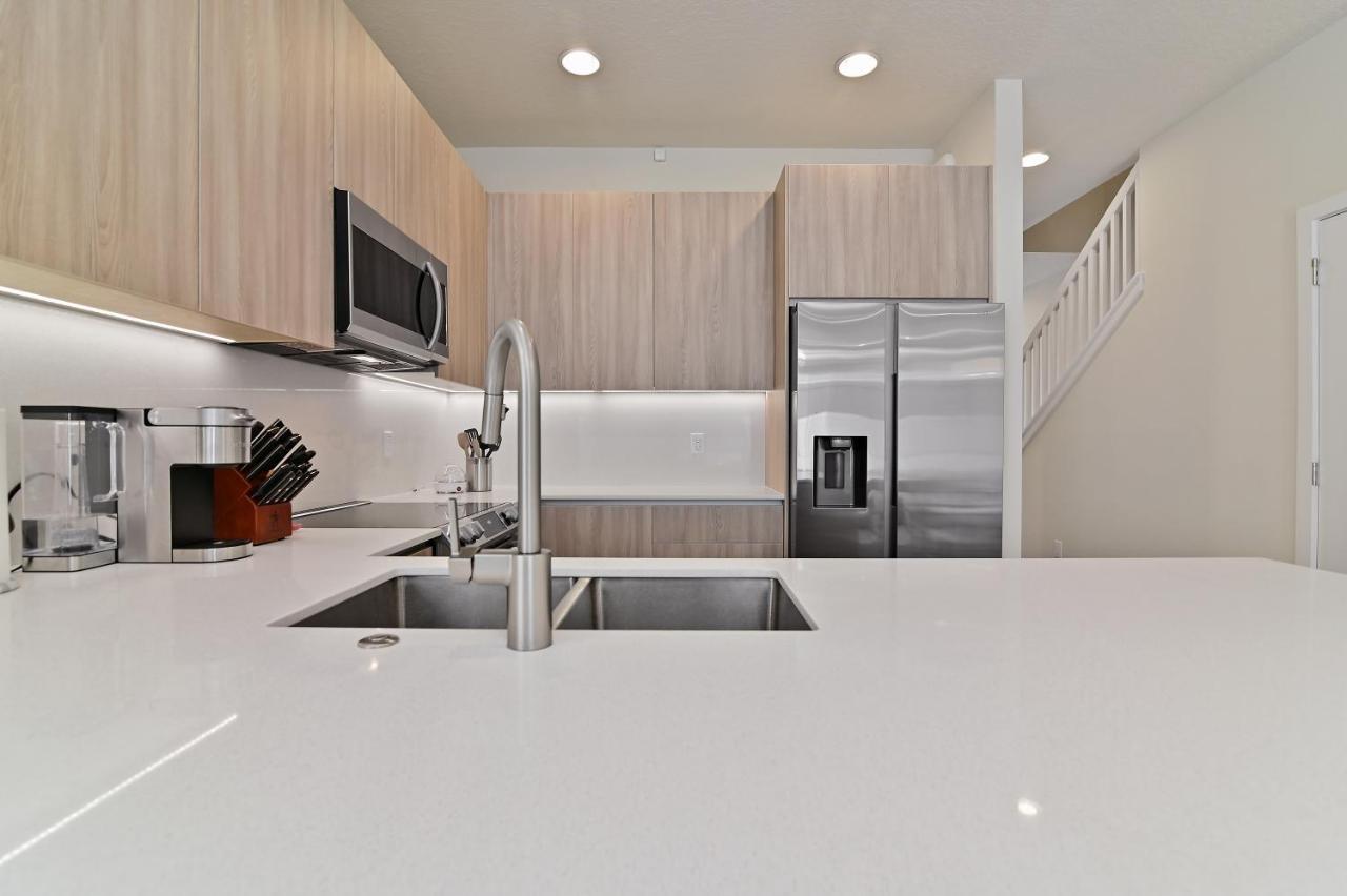 New Modern & Spacious Townhouse Near Disney - 4Br And 3Fb Orlando Exteriér fotografie